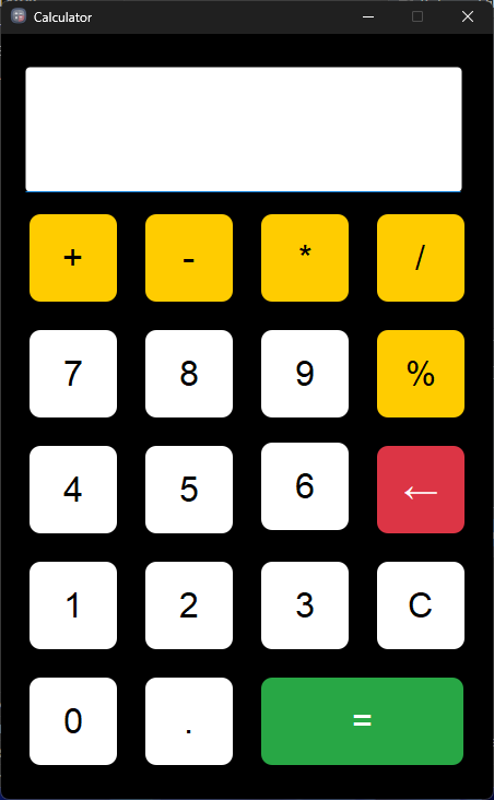 Calculator Application (PyQt6 & CustomTkinter) project screenshot
